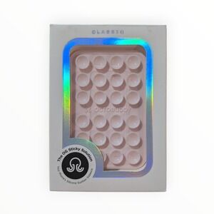 Q9-O Octobuddy - Silicone Suction Cup Phone Case Mount Classic - Chalk Pink